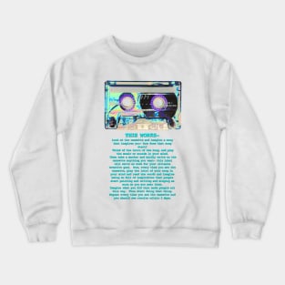 Cassette With Instructions Crewneck Sweatshirt